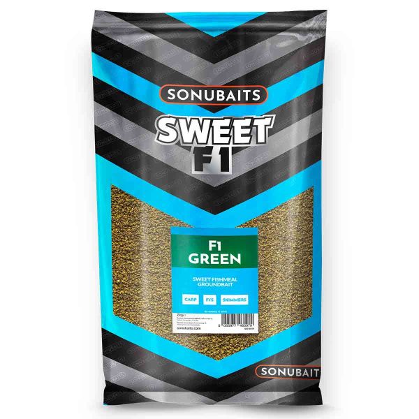 Sonubaits F1 Green Sweet Fishmeal 2kg Bag