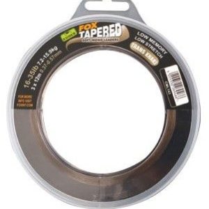 Fox Edges Soft Tapered Leaders Trans Khaki 