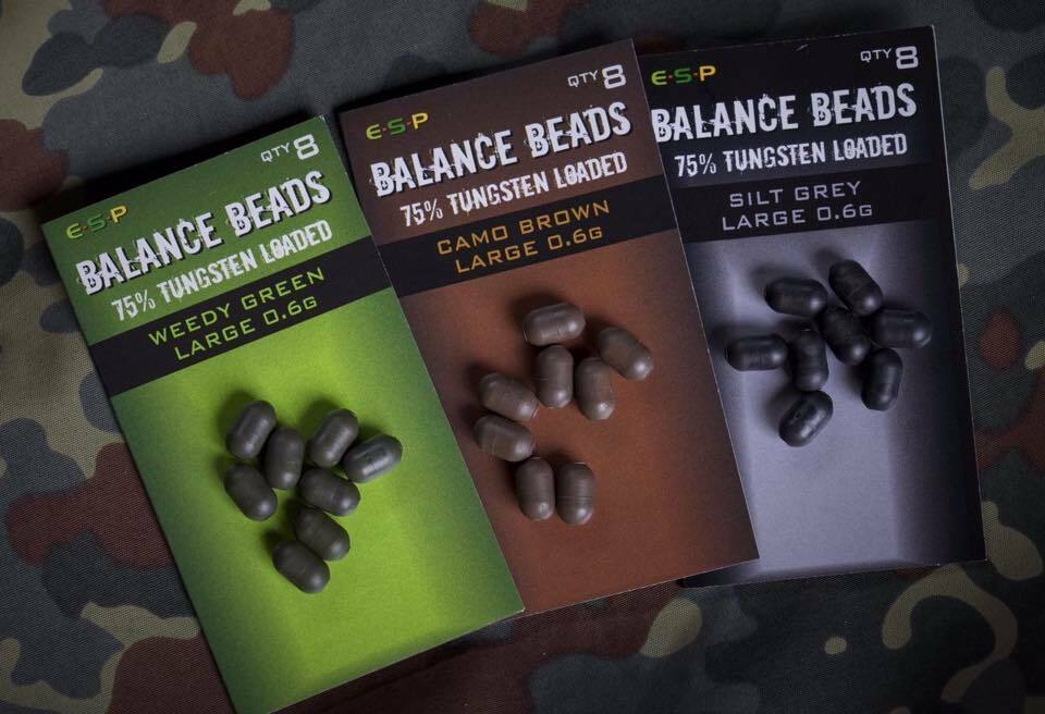 ESP Tungsten Loaded Balance Beads Camo Brown 