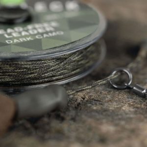 Thinking Anglers Sub-Fleck Dark Camo 45lb Lead Free Leader