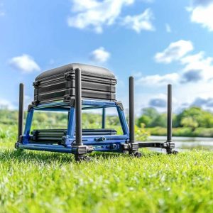 Preston Innovations Inception Station Blue Edition Seat Box