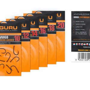 Guru MWG Hooks Barbed