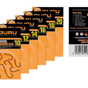 Guru MWG Hooks Barbless