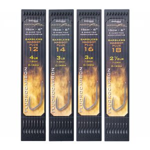 Drennan Hook Plate Hooklengths - Acolyte Barbless Maggot Plus