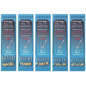 Drennan Hook Plate Hooklengths - 4" Carp Method Bandits