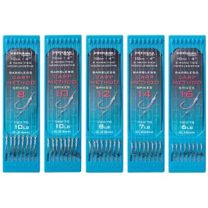 Drennan Hook Plate Hooklengths - 4" Method Spikes